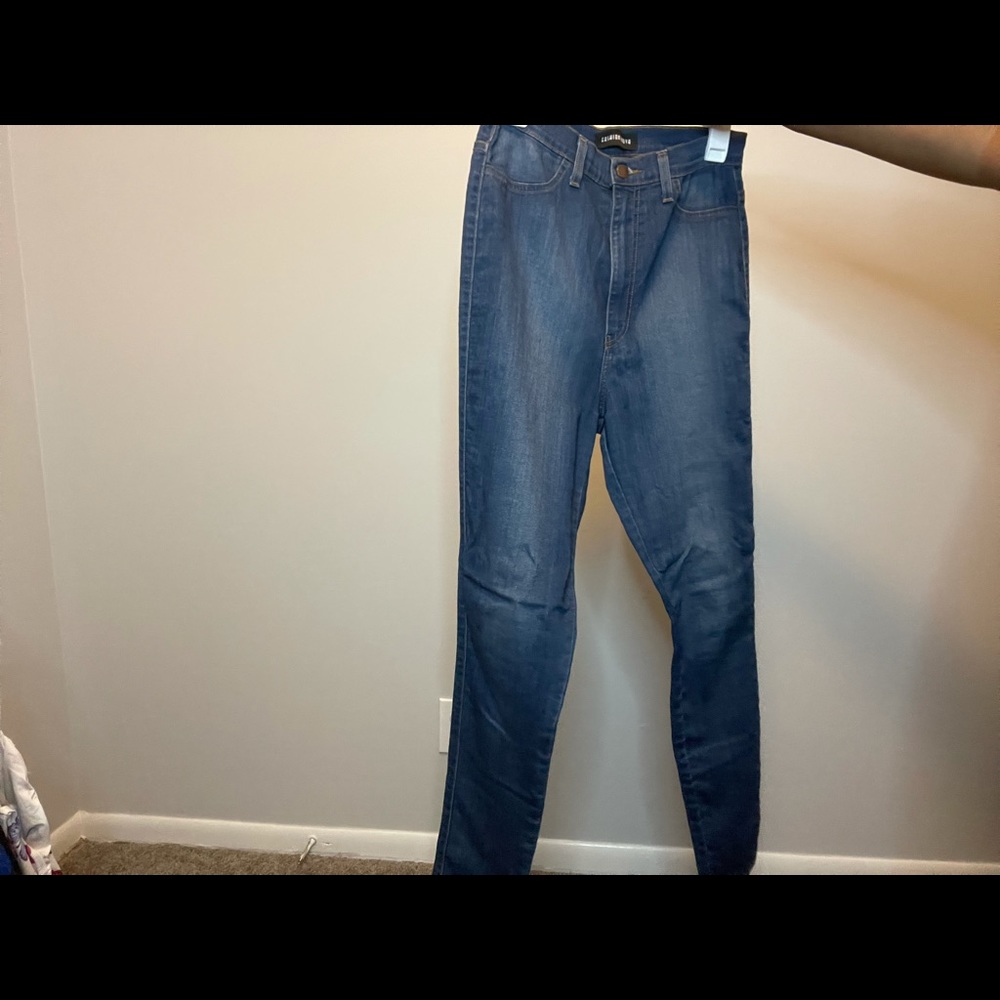 Dark Wash High Waist Jeans